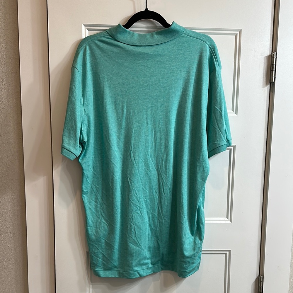 Polo by Ralph Lauren Men's Green Polo Shirt - Picture 4 of 4
